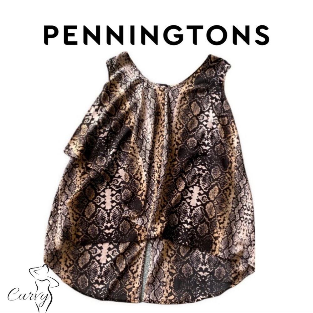 PENNINGTONS 5X ANIMAL PRINT HI LOW TOP